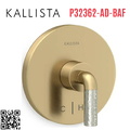Mặt nạ điều chỉnh nhiệt độ sen tắm vàng Kallista P32362-AD-BAF