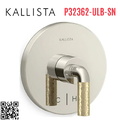 Mặt nạ điều chỉnh nhiệt độ sen tắm Nickel Kallista P32362-ULB-SN