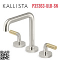 Vòi bồn tắm thân cao nóng lạnh Nickel Kallista P32363-ULB-SN