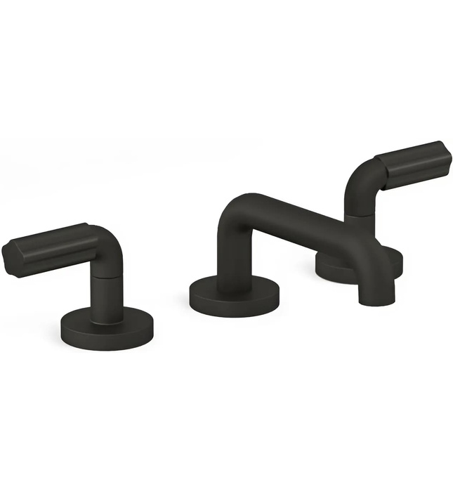 Vòi chậu rửa mặt 3 chân cổ thấp Nickel Kallista P32412-LV-BN