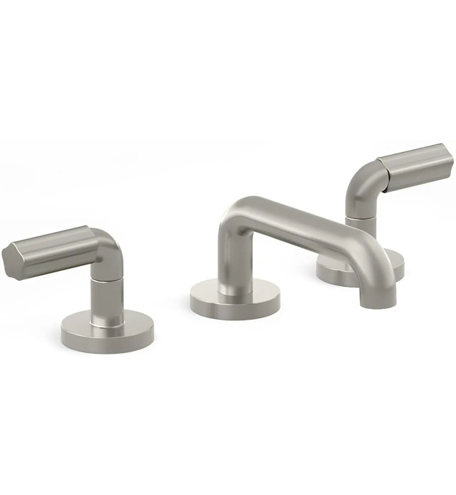 Vòi chậu rửa mặt 3 chân cổ thấp Nickel Kallista P32412-LV-BN