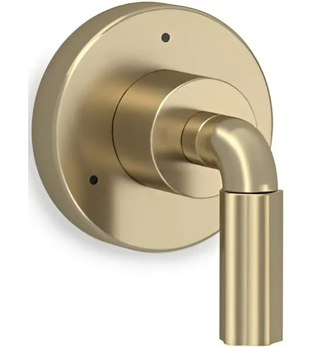 Mặt nạ chuyển hướng dòng nước sen tắm đen Kallista P32415-LV-BL