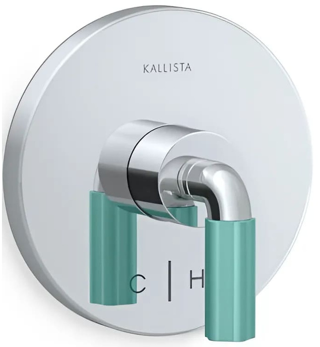 Mặt nạ điều chỉnh nhiệt độ sen tắm Chrome Kallista P32418-BLE-CP