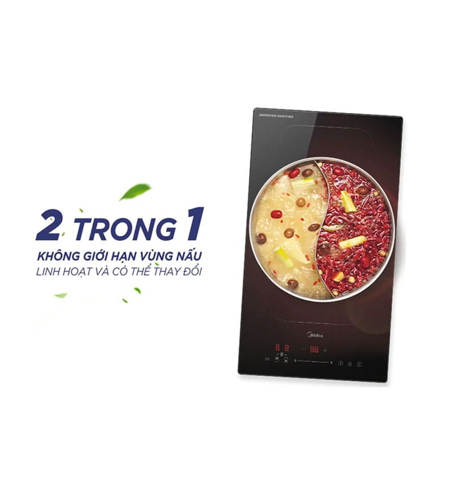 Bếp từ đôi Inverter Midea MC-ID358 