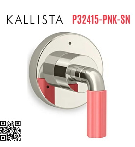 Mặt nạ chuyển hướng dòng nước sen tắm Nickel Kallista P32415-PNK-SN