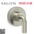 Mặt nạ chuyển hướng dòng nước sen tắm Nickel Kallista P32415-LV-BN