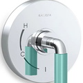 Mặt nạ điều khiển đơn sen tắm âm tường Chrome Kallista P32417-BLE-CP