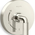Mặt nạ điều khiển đơn sen tắm âm tường Chrome Kallista P32417-LV-CP