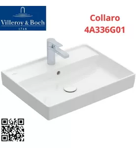 Chậu rửa lavabo bàn đá Villeroy-boch Collaro 4A336G01