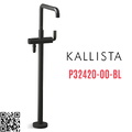 Vòi bồn tắm gắn sàn 1 lỗ nóng lạnh đen Kallista P32420-00-BL
