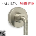 Mặt nạ chuyển hướng dòng nước sen tắm Nickel Kallista P40878-LV-BN