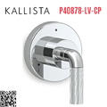 Mặt nạ chuyển hướng dòng nước sen tắm Chrome Kallista P40878-LV-CP