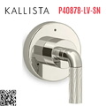 Mặt nạ chuyển hướng dòng nước sen tắm Nickel Kallista P40878-LV-SN