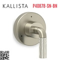 Mặt nạ chuyển hướng dòng nước sen tắm Nickel Kallista P40878-SN-BN