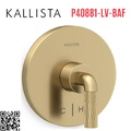 Mặt nạ điều chỉnh nhiệt độ sen tắm vàng Kallista P40881-LV-BAF