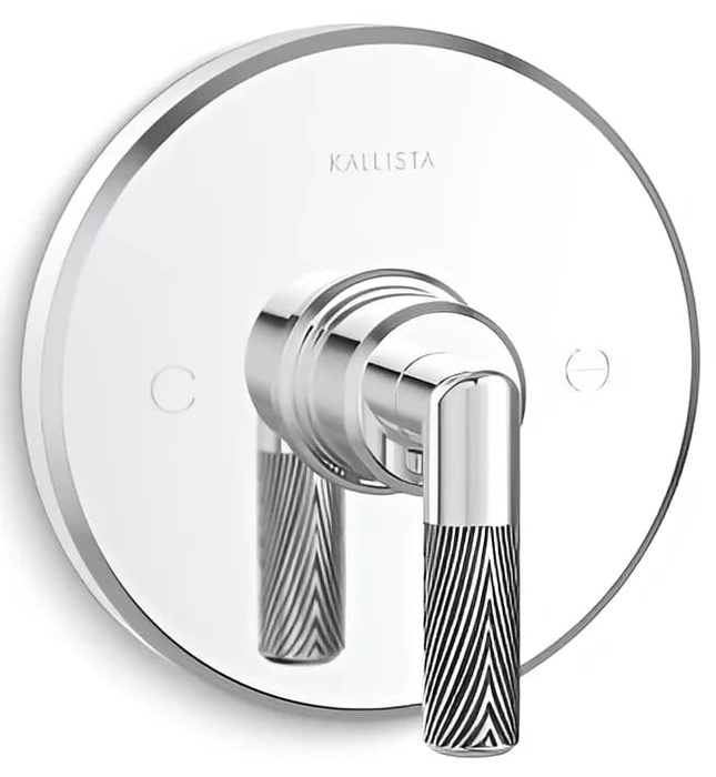 Mặt nạ điều chỉnh nhiệt độ sen tắm Chrome Kallista P24922-CPH-CP