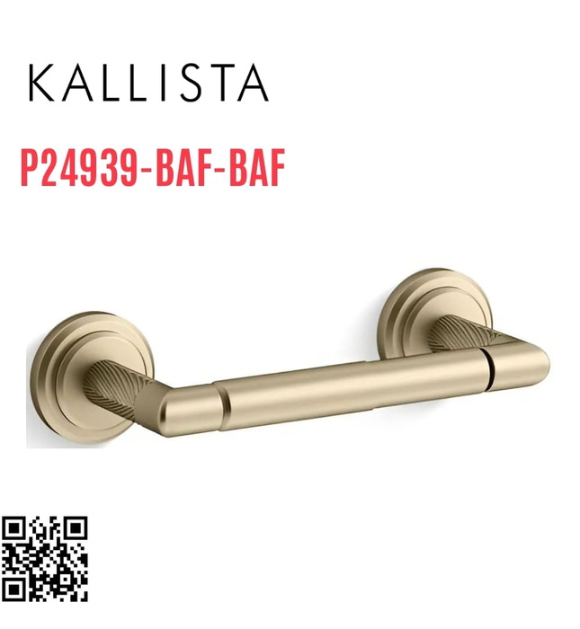 Lô giấy vệ sinh màu vàng Kallista P24939-BAF-BAF