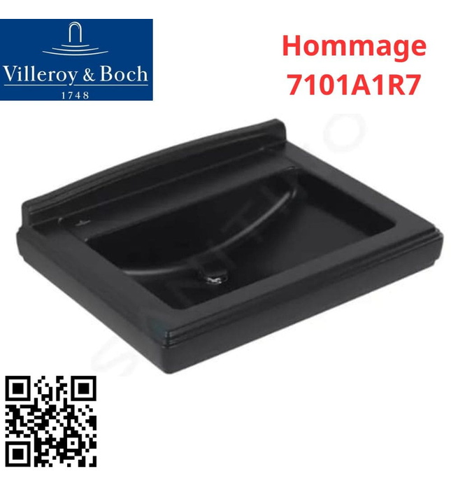 Chậu rửa lavabo Villeroy-boch Hommage 7101A1R7
