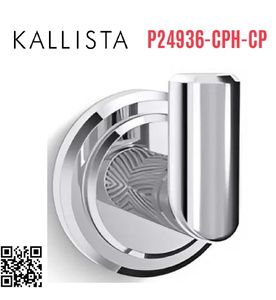 Móc treo tường đơn màu Chrome Kallista P24936-CPH-CP