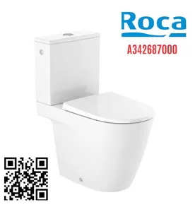 Bồn cầu 2 Khối nắp rơi êm Roca ona A342687000