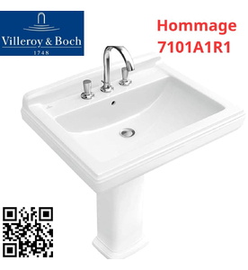Chậu rửa lavabo Villeroy-boch Hommage 7101A1R1