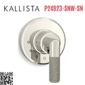 Mặt nạ điều chỉnh âm lượng sen tắm Nickel Kallista P24923-SNW-SN