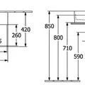 Chậu rửa lavabo Villeroy-boch Memento 2.0 4A226F01