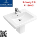 Chậu rửa lavabo treo tường Villeroy-boch Subway 2.0 71136001