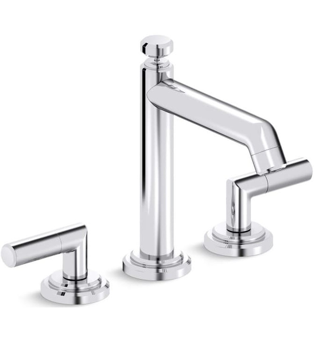 Vòi bồn tắm thân cao nóng lạnh Chrome Kallista P24904-LV-CP