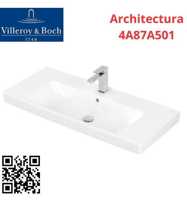 Chậu rửa lavabo Villeroy-boch Architectura 4A87A501