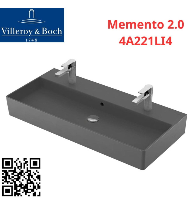 Chậu rửa lavabo Villeroy-boch Memento 2.0 4A221LI4