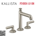 Vòi bồn tắm thân cao nóng lạnh Nickel Kallista P24904-LV-BN