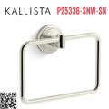 Vòng treo khăn màu Nickel Kallista P25336-SNW-SN
