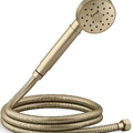 Bộ dây bát sen tắm cầm tay màu vàng Kallista P25656-00-BAF
