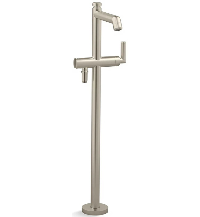 Vòi bồn tắm gắn sàn 1 lỗ nóng lạnh Chrome Kallista P24978-00-CP