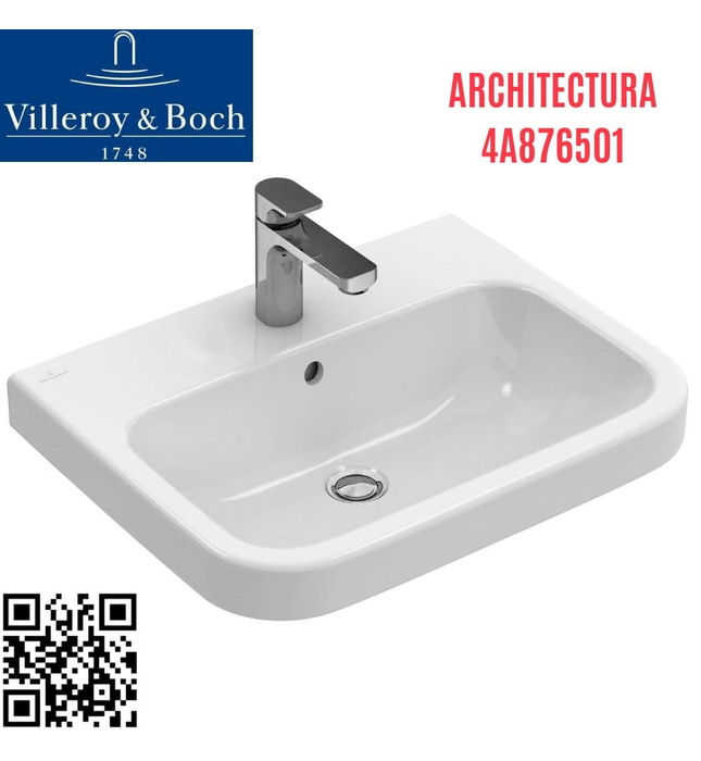 Chậu rửa lavabo Đức Villeroy-boch Architectura 4A876501