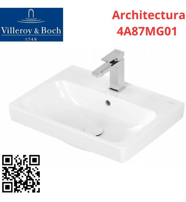 Chậu rửa lavabo Đức Villeroy-boch Architectura 4A87MG01