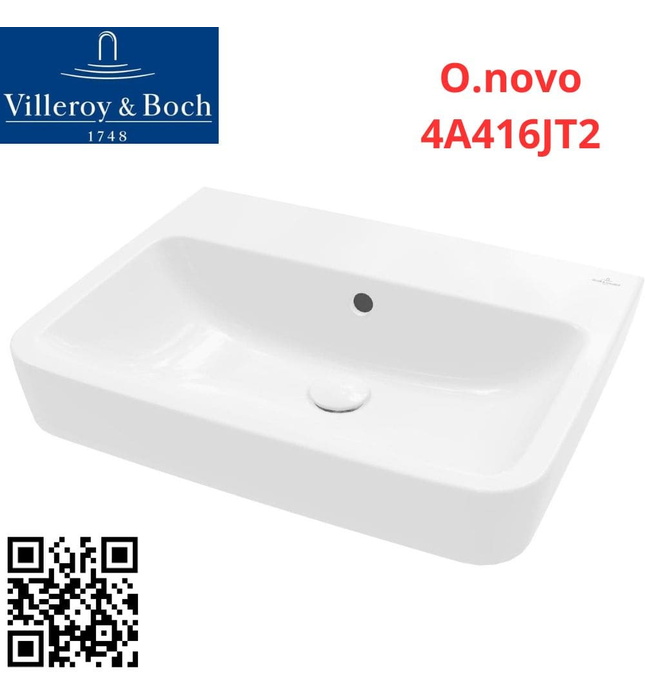 Chậu rửa lavabo Đức Villeroy-boch O.novo 4A416JT2