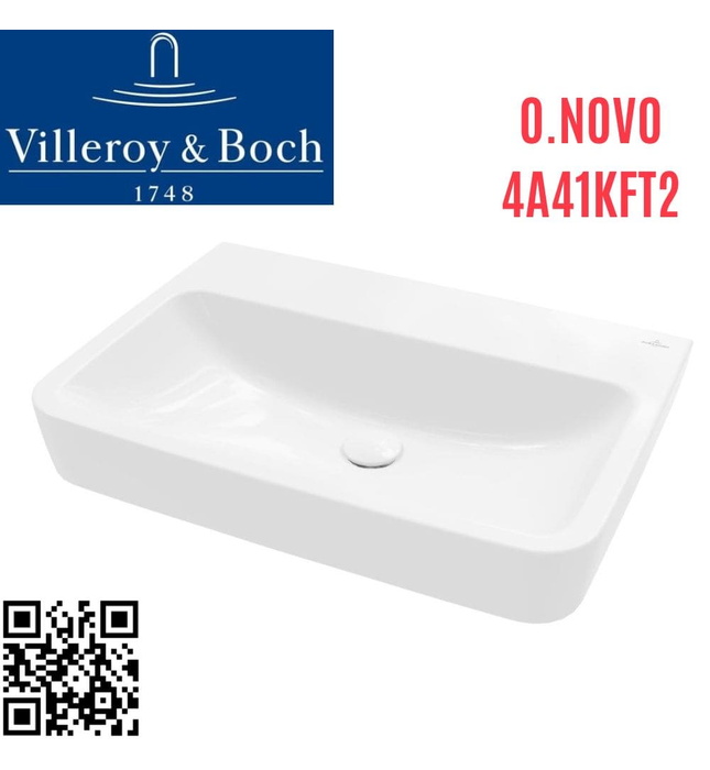 Chậu rửa lavabo Đức Villeroy-boch O.novo 4A41KFT2 