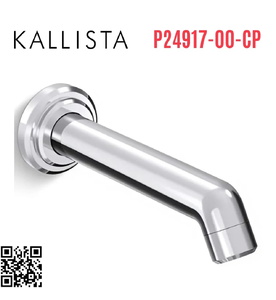 Vòi xả bồn tắm gắn tường Chrome Kallista P24917-00-CP