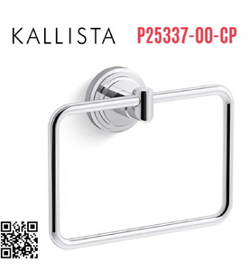 Vòng treo khăn màu Chrome Kallista P25337-00-CP