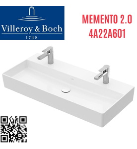 Chậu rửa lavabo Đức Villeroy-boch Memento 2.0 4A22A601