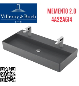 Chậu rửa lavabo Đức Villeroy-boch Memento 2.0 4A22A6I4