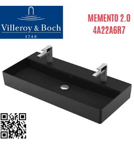 Chậu rửa lavabo Đức Villeroy-boch Memento 2.0 4A22A6R7