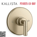 Mặt nạ điều chỉnh nhiệt độ sen tắm vàng Kallista P24925-LV-BAF