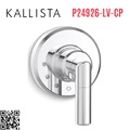 Mặt nạ điều chỉnh âm lượng sen tắm Chrome Kallista P24926-LV-CP