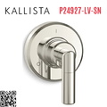 Mặt nạ chuyển hướng dòng nước sen tắm Nickel Kallista P24927-LV-SN