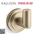 Móc treo tường đơn màu vàng Kallista P24946-00-BAF