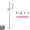 Vòi bồn tắm gắn sàn 1 lỗ nóng lạnh Chrome Kallista P24978-00-CP
