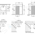 Chậu rửa lavabo Đức Villeroy-boch ViCare 41195501